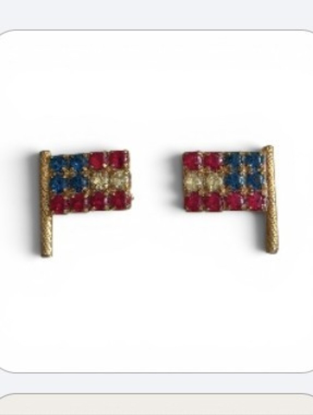 Cute Vintage Perced Earrings